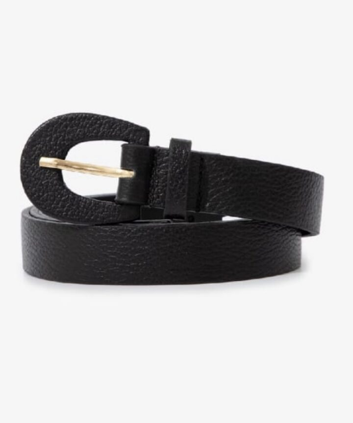 Cintos Feminino Couro - Preto, M