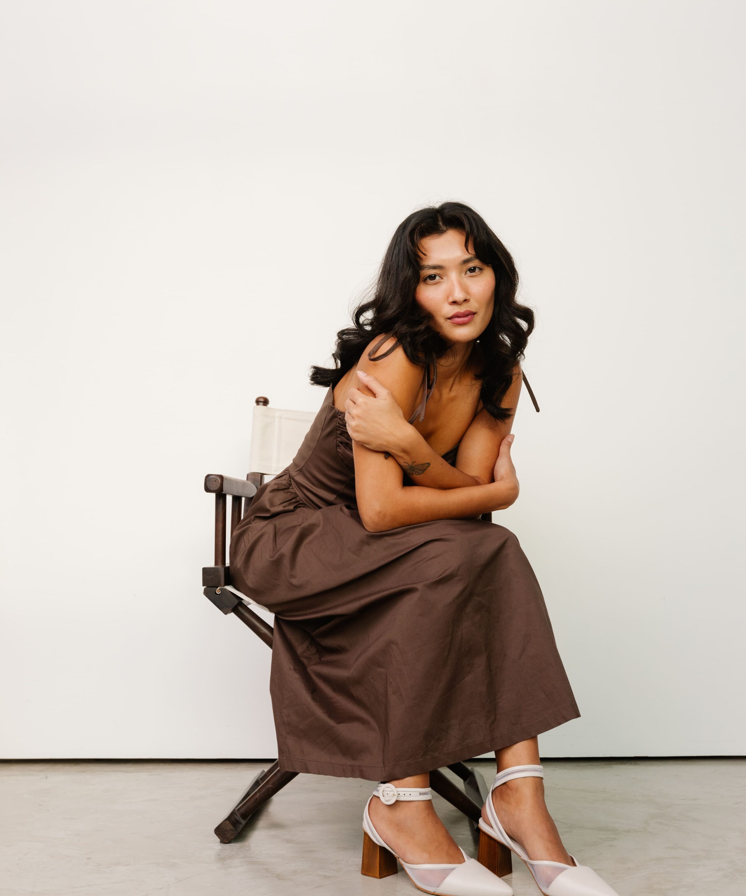 Sapato Salto Madeira Nadel