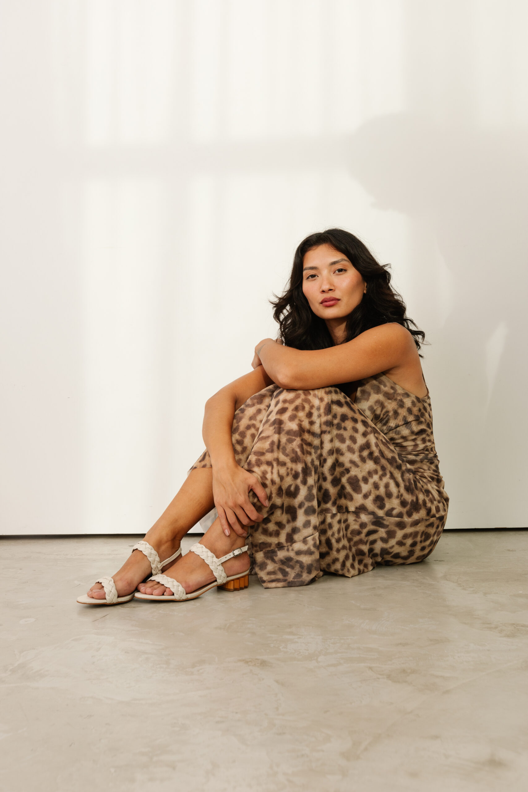 Sandália em Couro Trançado Sona - Imagem 3