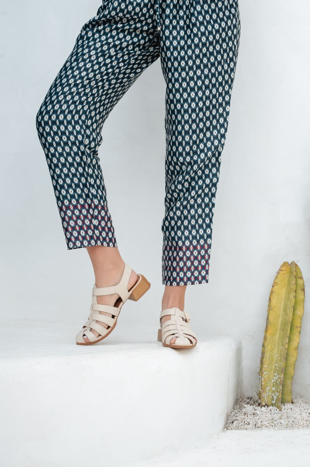 Sandália em Couro Feminina Fisherman - Imagem 3