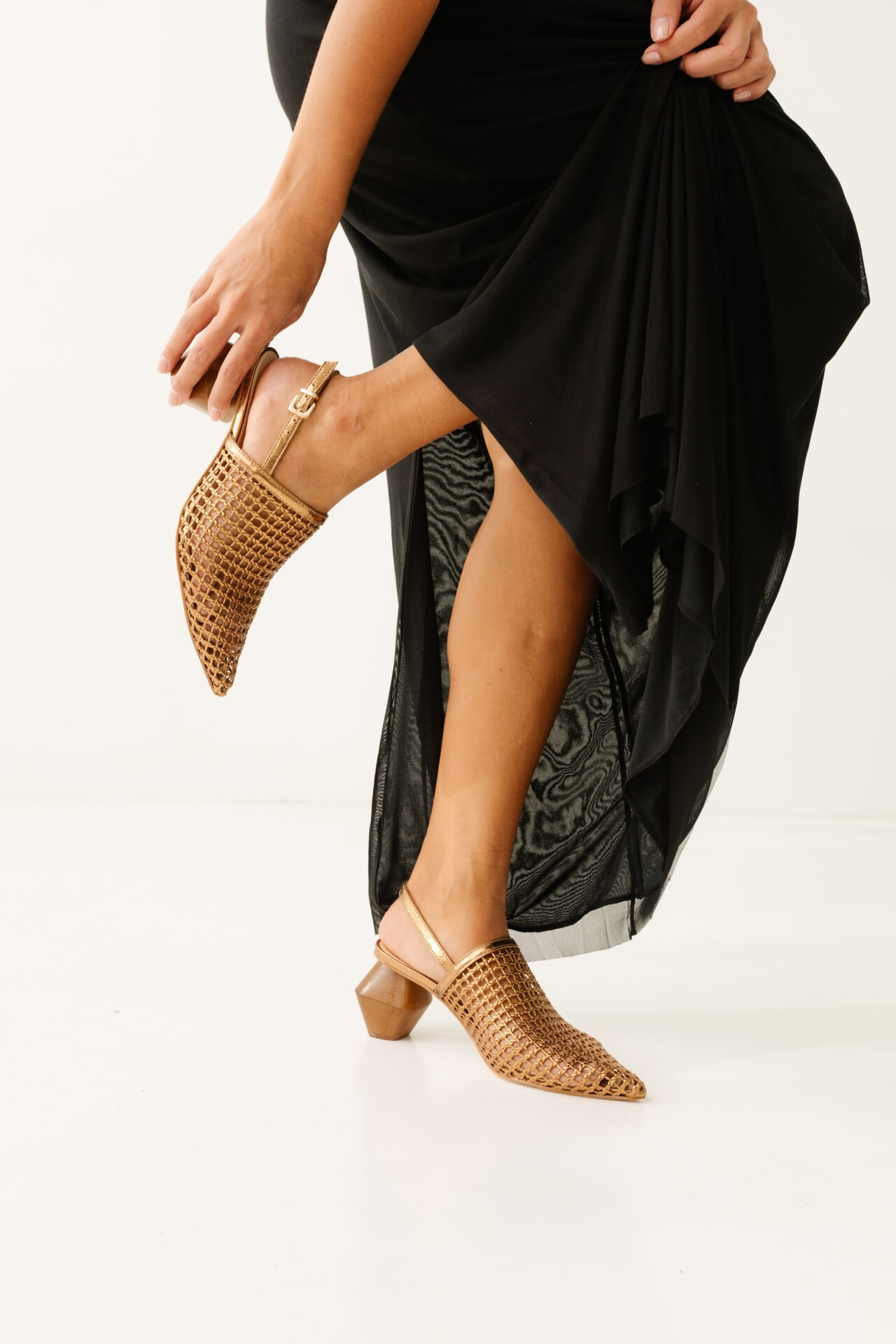 Sapato Slingback Couro Idaho - Imagem 2