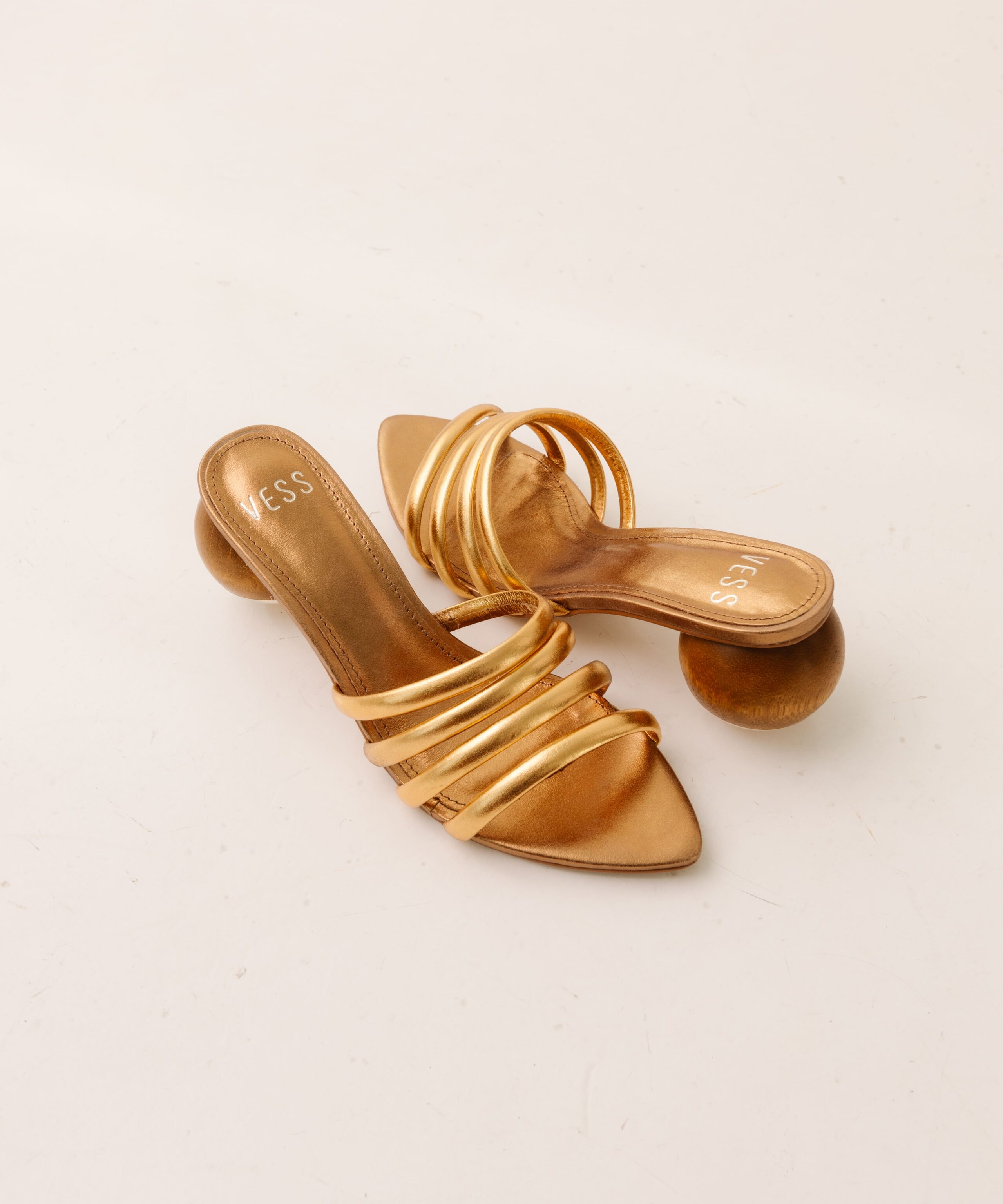 Tamanco Salto Madeira Saint Tropez