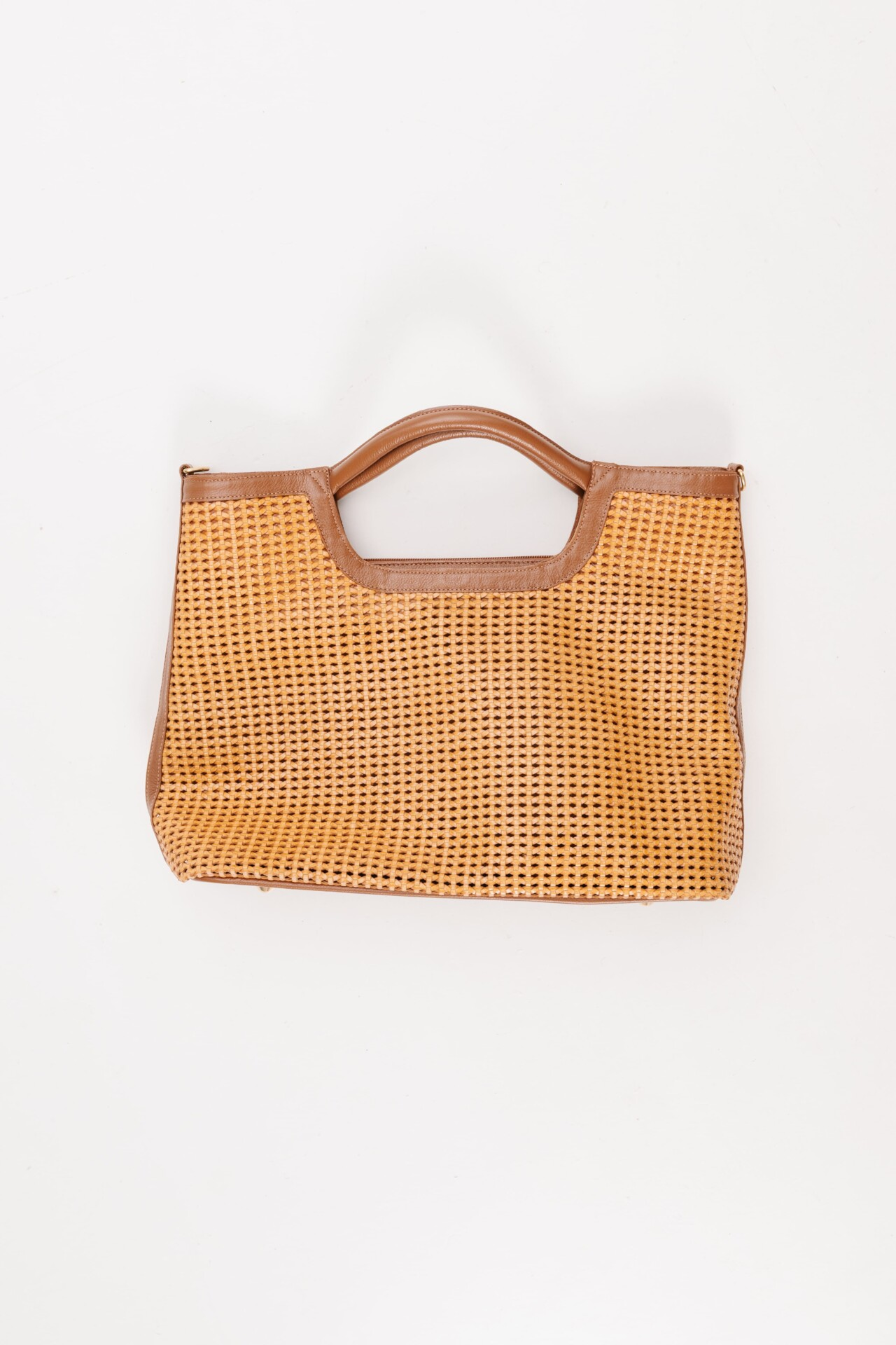 Bolsa Feminina em Couro Tressé - Imagem 3