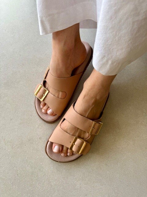 Sandália Feminina Couro Birk - Imagem 2